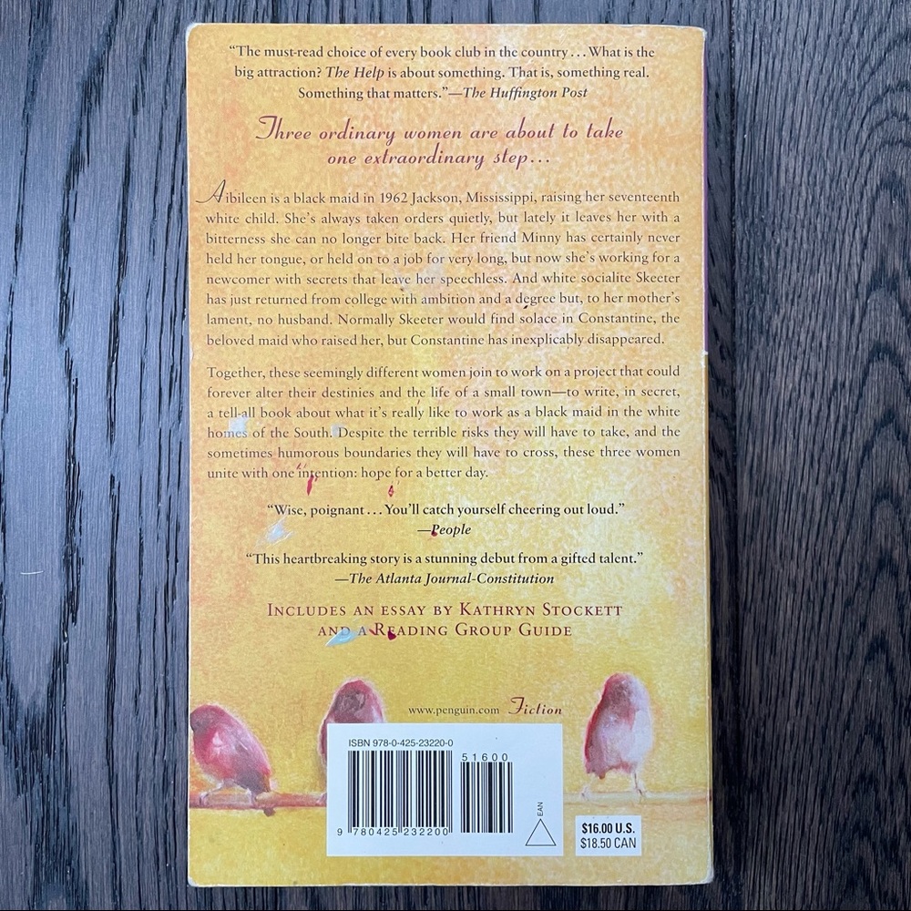 The Help Paperback Book - Picture 2 of 2